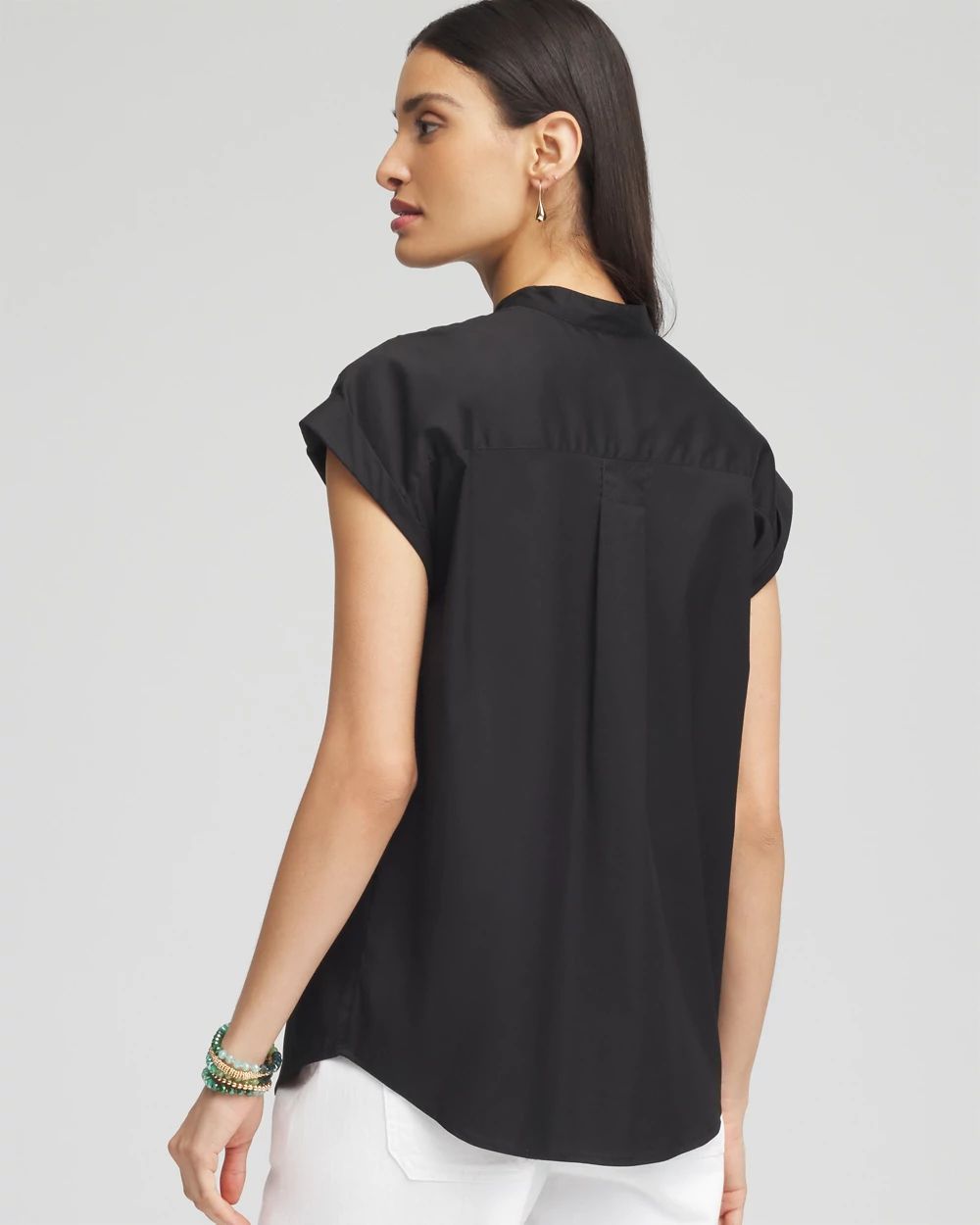 Poplin Patch Pocket Shirt | Chico's